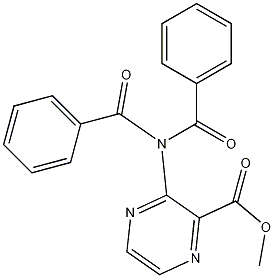 3-(Dibenzoylamino)-2-pyrazinecarboxylic acid methyl ester CAS#: 94579-07-4