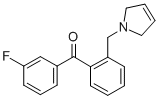 3'-FLUORO-2-(3-PYRROLINOMETHYL) BENZOPHENONE CAS#: 898763-14-9