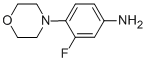 3-FLUORO-4-MORPHOLIN-4-YL-PHENYLAMINE CAS#: 93246-53-8