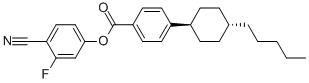 3-Fluoro-4-cyanophenyl trans-4-(4-n-pentylcyclohexyl)-benzoate CAS#: 92118-84-8