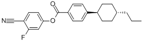 3-Fluoro-4-cyanophenyl trans-4-(4-n-propylcyclohexyl)-benzoate CAS#: 92118-82-6