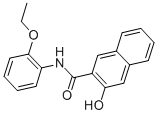 3-Hydroxy-2-naphthoyl-ortho-phenetidide CAS#: 92-74-0