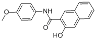 3-Hydroxy-4'-methoxy-2-naphthanilide CAS#: 92-79-5