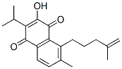 3-Hydroxy-6-methyl-2-(1-methylethyl)-5-(4-methyl-4-pentenyl)-1,4-naphthalenedione CAS#: 94344-55-5