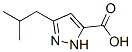 3-Isobutyl-1H-pyrazole-5-carboxylic acid CAS#: 92933-49-8