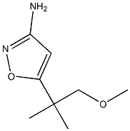 3-Isoxazolamine,5-(2-methoxy-1,1-dimethylethyl)-(9CI) CAS#: 93509-70-7