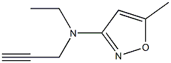 3-Isoxazolamine,N-ethyl-5-methyl-N-2-propynyl-(9CI) CAS#: 92087-85-9