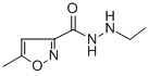 3-Isoxazolecarboxylicacid,5-methyl-,2-ethylhydrazide(6CI,7CI) CAS#: 90221-27-5