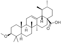 3-METHOXY-(3BETA)-URS-12-EN-28-OIC ACID CAS#: 94443-48-8