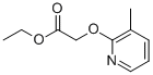 (3-METHYL-PYRIDIN-2-YLOXY)-ACETIC ACID ETHYL ESTER CAS#: 91012-56-5