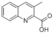 3-METHYLQUINOLINE-2-CARBOXYLIC ACID CAS#: 92513-28-5