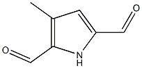 3-Methyl-1H-pyrrole-2,5-dicarbaldehyde CAS#: 90935-74-3