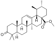 3-OXO-URS-12-EN-28-OIC ACID METHYL ESTER CAS#: 989-72-0