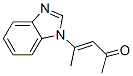 3-Penten-2-one,4-(1H-benzimidazol-1-yl)-,(E)-(9CI) CAS#: 91164-78-2