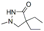 3-Pyrazolidinone, 4,4-diethyl-1-methyl- CAS#: 90152-28-6