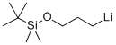 3-T-BUTYLDIMETHYLSILOXYPROPYLLITHIUM CAS#: 97057-70-0