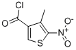 3-Thiophenecarbonyl chloride, 4-methyl-5-nitro- (9CI) CAS#: 97187-90-1