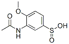 3-acetamido-4-methoxy-benzenesulfinic acid CAS#: 91170-71-7
