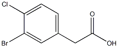 3-broMo-4-chlorophenylacetic acid CAS#: 90004-80-1