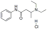 3-(diethylamino)-N-phenylbutyramide monohydrochloride CAS#: 93940-32-0
