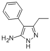 3-ethyl-4-phenyl-1H-pyrazol-5-amine CAS#: 890014-39-8