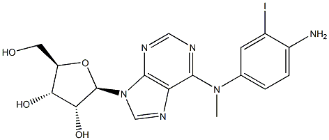 3-iodo-N(6)-4-aminobenzyladenosine CAS#: 95523-14-1