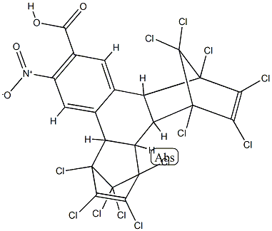 3-nitro-2-naphthoic acid,bis(hexachlorocyclopentadiene) Mg CAS#: 991-14-0