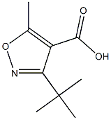 3-(tert-Butyl)-5-methylisoxazole-4-carboxylic acid CAS#: 90643-64-4