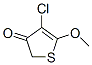 3(2H)-Thiophenone, 4-chloro-5-methoxy- CAS#: 95202-14-5