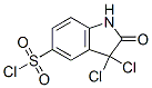 3,3-dichloro-2-oxoindoline-5-sulphonyl chloride CAS#: 93783-15-4