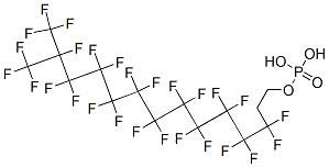 3,3,4,4,5,5,6,6,7,7,8,8,9,9,10,10,11,11,12,12,13,14,14,14-tetracosafluoro-13-(trifluoromethyl)tetradecyl dihydrogen phosphate CAS#: 94200-57-4