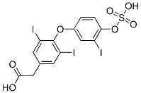 3,3',5-triiodothyroacetic acid sulfate CAS#: 95786-11-1