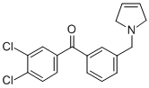 3,4-DICHLORO-3'-(3-PYRROLINOMETHYL) BENZOPHENONE CAS#: 898749-54-7