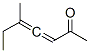 3,4-Heptadien-2-one, 5-methyl-, (R)- (9CI) CAS#: 96783-70-9