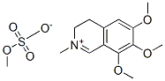 3,4-dihydro-6,7,8-trimethoxy-2-methylisoquinolinium methyl sulphate CAS#: 93776-98-8