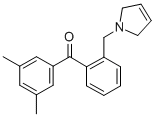 3,5-DIMETHYL-2'-(3-PYRROLINOMETHYL) BENZOPHENONE CAS#: 898763-35-4
