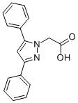 (3,5-DIPHENYL-PYRAZOL-1-YL)-ACETIC ACID CAS#: 93323-67-2