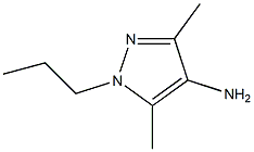 3,5-dimethyl-1-propyl-1H-pyrazol-4-amine(SALTDATA: HCl) CAS#: 97893-09-9