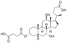(3alpha,5beta,7alpha,12beta)-3-(3-carboxy-1-oxopropoxy)-7,12-dihydroxycholan-24-oic acid CAS#: 94159-47-4