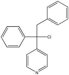 4-(1-Chloro-1,2-diphenylethyl)pyridine CAS#: 95745-22-5