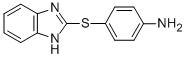 4-(1H-BENZIMIDAZOL-2-YLTHIO)ANILINE CAS#: 956-13-8