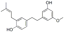 4-(2-(3-Hydroxy-5-methoxyphenyl)ethyl)-2-(3-methyl-2-butenyl)phenol CAS#: 91925-76-7