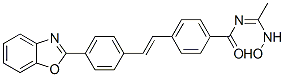 4-[2-[4-(benzoxazol-2-yl)phenyl]vinyl]-N-[1-(hydroxyamino)ethylidene]benzamide CAS#: 97467-68-0