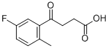 4-(2-METHYL-5-FLUOROPHENYL)-4-OXOBUTYRIC ACID CAS#: 97072-94-1