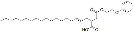 4-(2-phenoxyethyl) hydrogen 2-octadecenylsuccinate CAS#: 93904-77-9