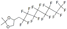4-(2,2,3,3,4,4,5,5,6,6,7,7,8,8,9,9,9-heptadecafluorononyl)-2,2-dimethyl-1,3-dioxolane CAS#: 94159-88-3