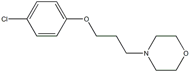 4-(3-(4-chlorophenoxy)propyl)Morpholine CAS#: 93354-53-1