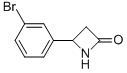 4-(3-BROMOPHENYL)-2-AZETIDINONE CAS#: 91391-58-1