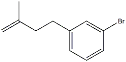 4-(3-Bromophenyl)-2-methylbut-1-ene CAS#: 90433-27-5
