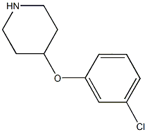 4-(3-CHLOROPHENOXY)PIPERIDINE CAS#: 97840-40-9